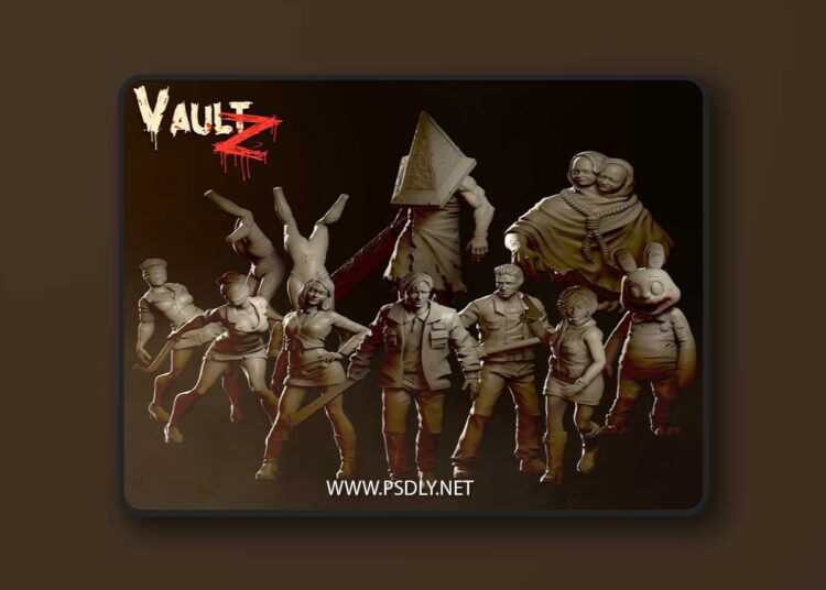 VaultZ Miniatures April 2024 – 3D Print Model 1 VaultZ Miniatures April 2024 – 3D Print Model