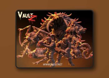 VaultZ Miniatures February 2025 – 3D Print Model
