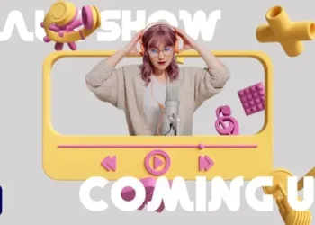 Videohive 3D Podcast Studio Intro 61392027