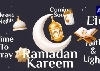 Videohive Cute 3D Ramadan Celebration 61853214