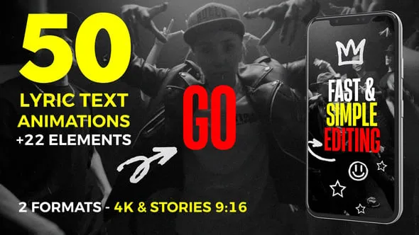 Videohive - Lyric Text Animations - 61993255 1 Videohive Lyric Text Animations 61993255