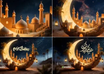 Videohive Ramadan Kareem Eid Mubarak 61794498