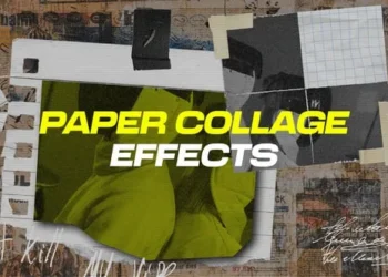 Videohive - Retro Paper Collage Motion Effects - 61891524 2 Videohive Retro Paper Collage Motion Effects 61891524
