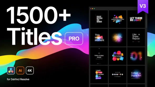 Videohive - Titles Pro | DaVinci Resolve v3 - 34872698 1 Videohive Titles Pro DaVinci Resolve v3 34872698
