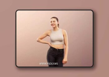 Walking Athletic Woman low poly 3d Model