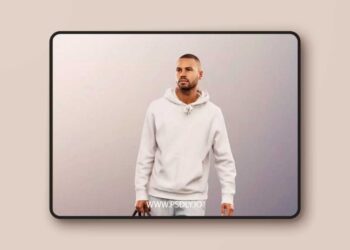 Walking Man With Bag low poly 3d Model