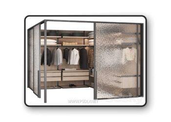 Wardrobe 11 Modular corner wardrobe unit – 3D Model
