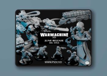 Warmachine – June 2025 – Gravediggers – 3D Print Model