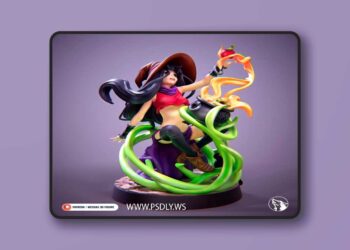 Witch Cauldron – 3D Print Model STL