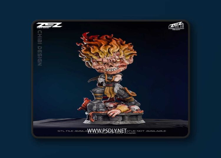 ZEZ Studio – Scorpion Chibi – 3D Print Model STL 1 ZEZ Studio – Scorpion Chibi – 3D Print Model STL