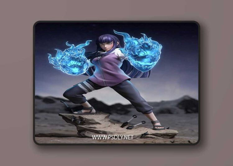 CA 3D Studios – Hinata – 3D Print Model STL 1 CA 3D Studios – Hinata – 3D Print Model STL