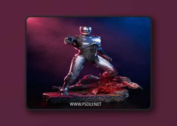 CA 3D Studios – Scale Robocop – 3D Print Model STL 7 CA 3D Studios – Scale Robocop – 3D Print Model STL