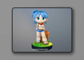 Chibi Land Figures – Blacksmith Girl – Ragnarok Online – Chibi – 3D Print Model STL 6 Chibi Land Figures – Blacksmith Girl – Ragnarok Online – Chibi – 3D Print Model STL