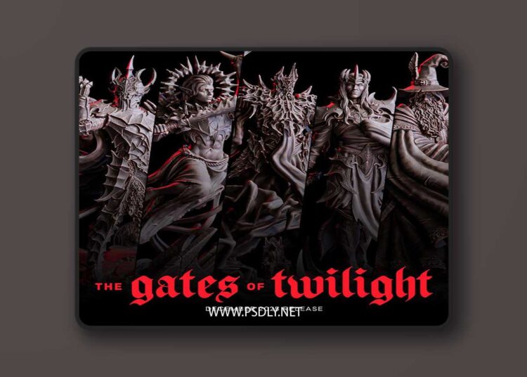 Flesh Of Gods – The Gates of Twilight December 2025 – 3D Print Model STL 1 Flesh Of Gods – The Gates of Twilight December 2025 – 3D Print Model STL