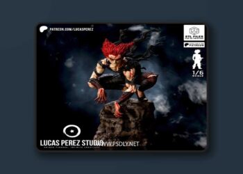 Lucas Perez – Garou – 3D Print Model STL 7 Lucas Perez – Garou – 3D Print Model STL