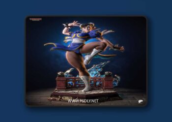 Tanuki Figures – Chun Li – Street Fighter – 3D Print Model STL