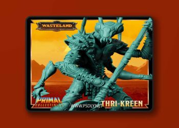 Thri Kreen 01 – 3D Print Model