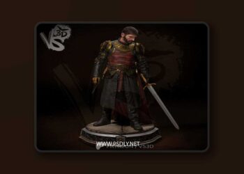 VS3D – Jamie Lannister – 3D Print Model STL